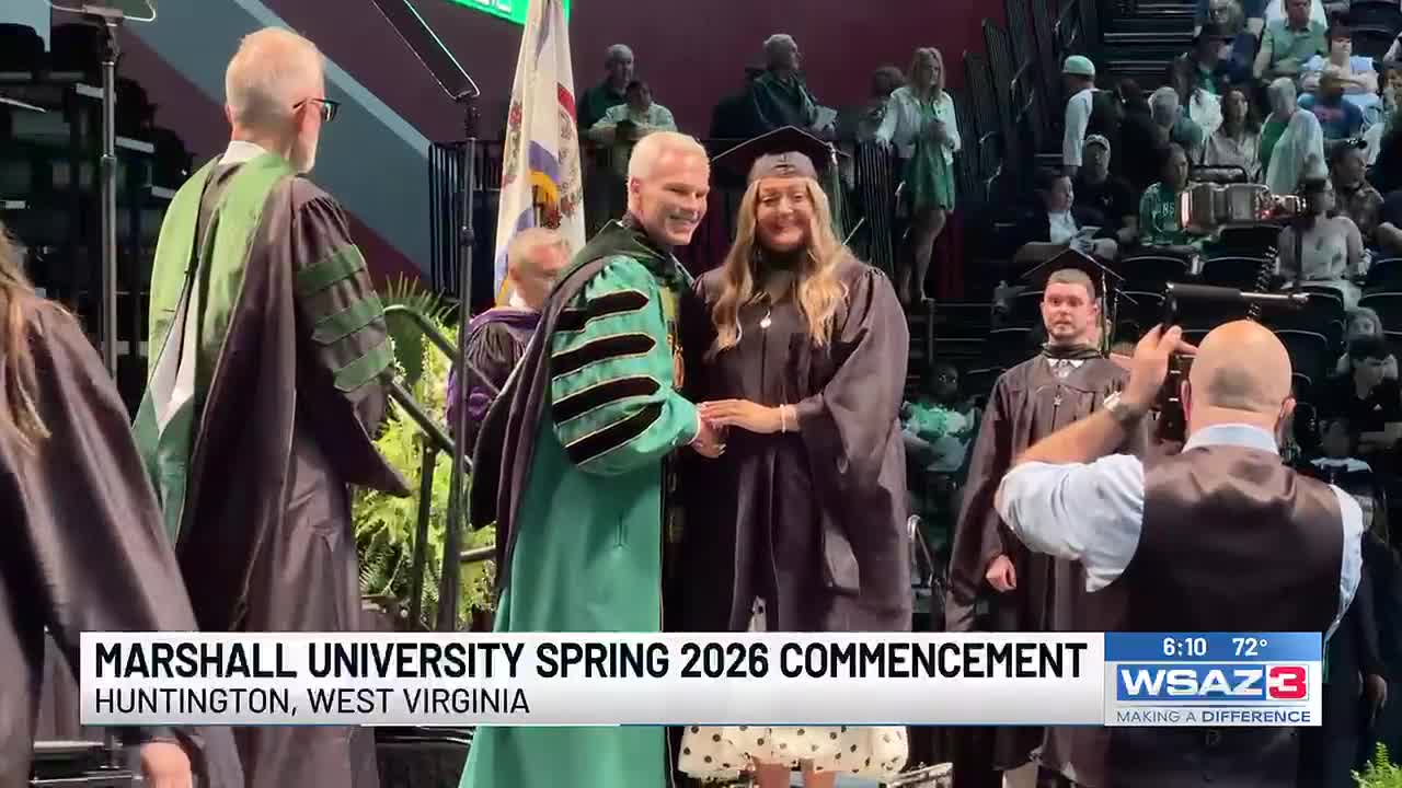Marshall University’s spring 2026 commencement