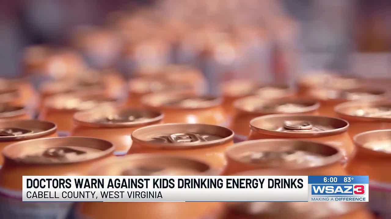 Doctors: Energy drinks not recommended for children
