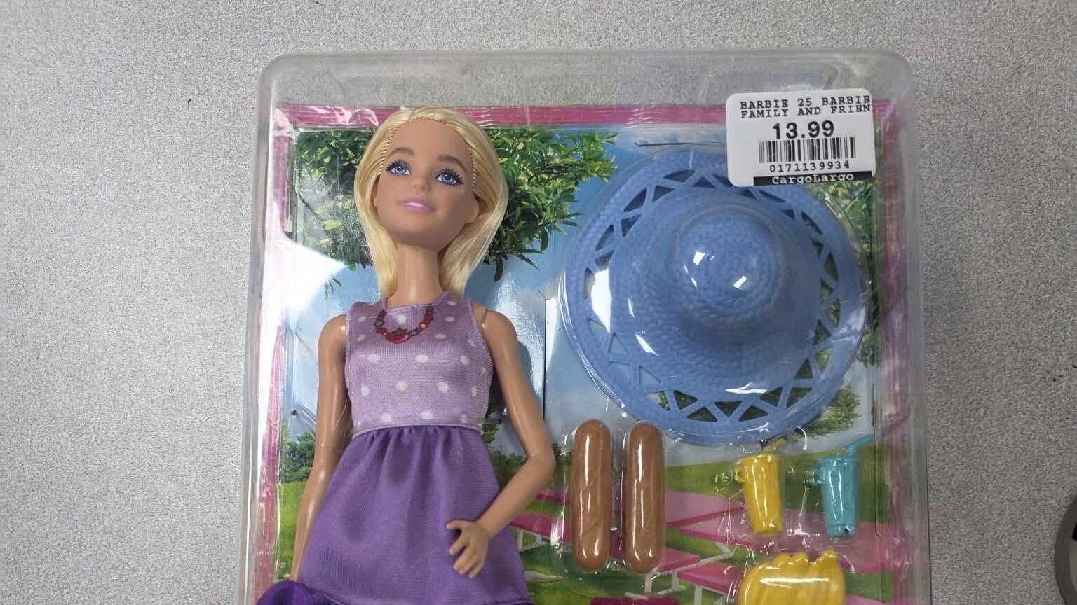 Fentanyl found inside Barbies sold at discount store, police say