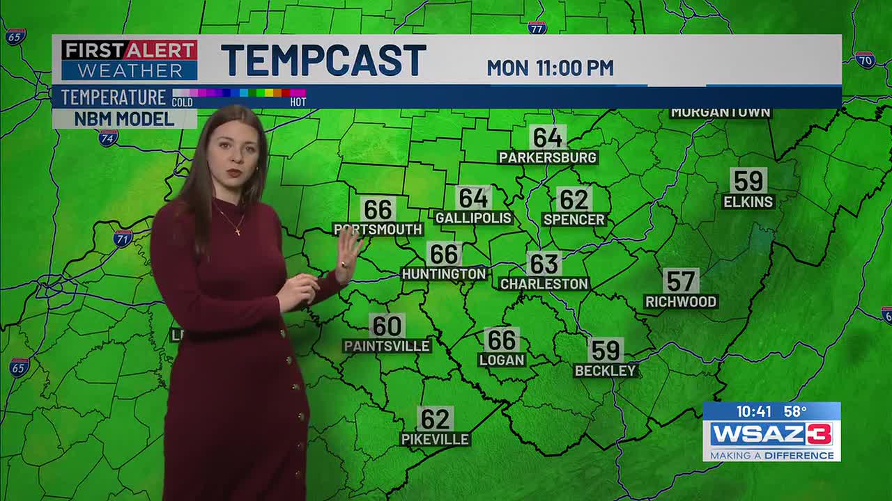 First Alert Forecast | Monday Morning Rain