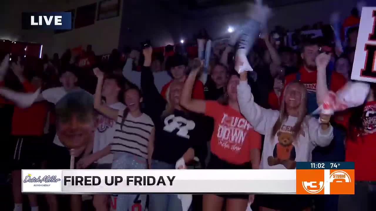 WSAZ’s ‘Fired Up Friday’ Broadcasts Live from Raceland-Worthington High School