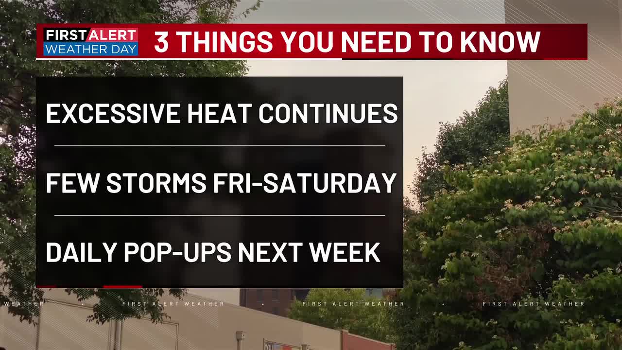 WSAZ+ | First Alert Weather Days continue into the weekend