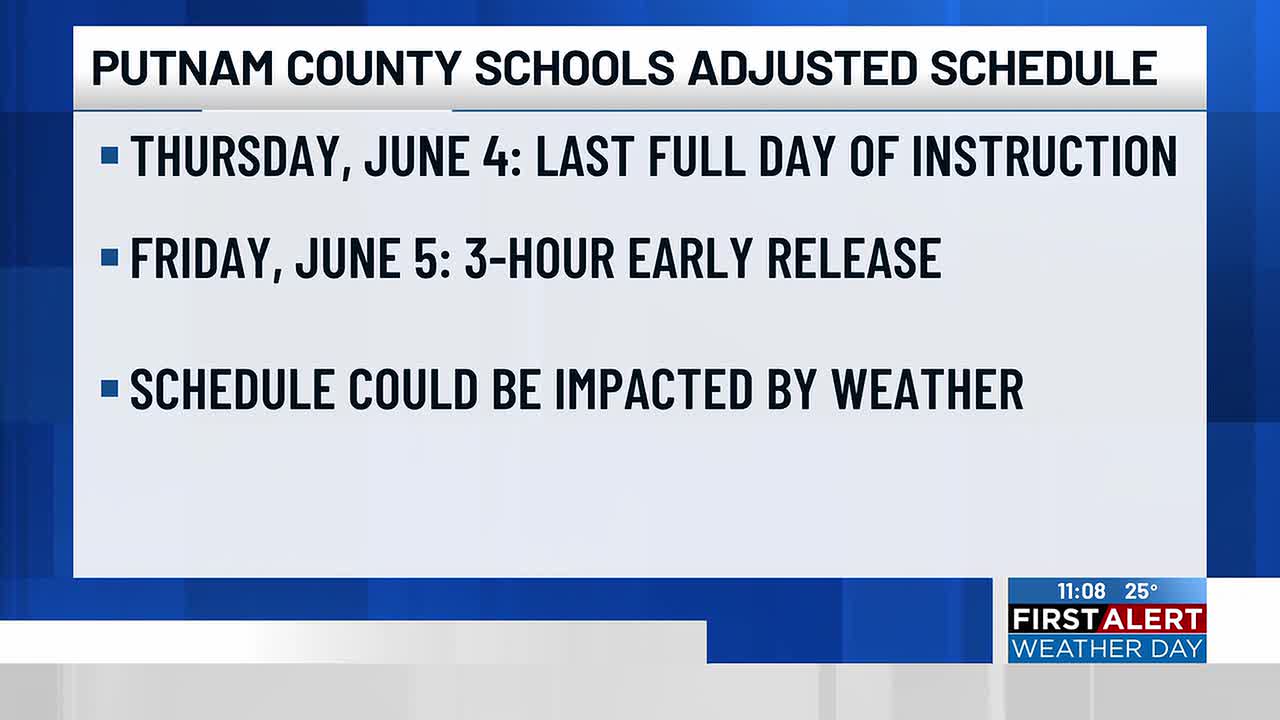 School systems adjust schedules after state Department of Education waivers