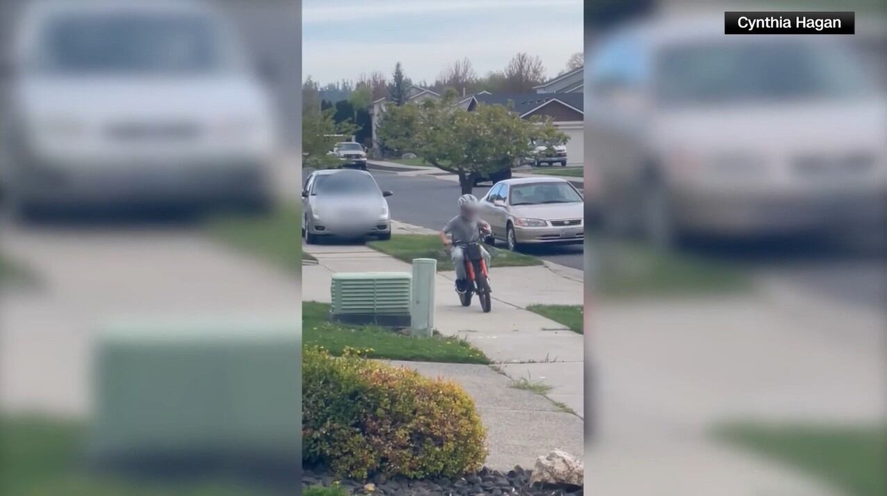 Driver chased kid on dirt bike down the sidewalk, trying to hit them, deputies say