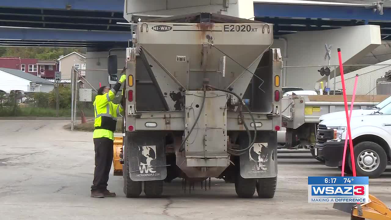 Charleston Road Crews Test Winter Equipment In Annual Salt Parade