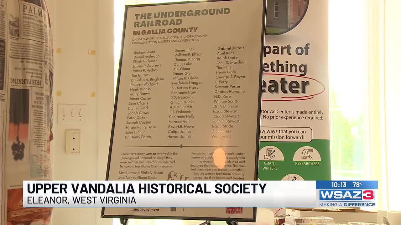 Upper Vanadlia Historical Society hosts discussion about Underground Railroad
