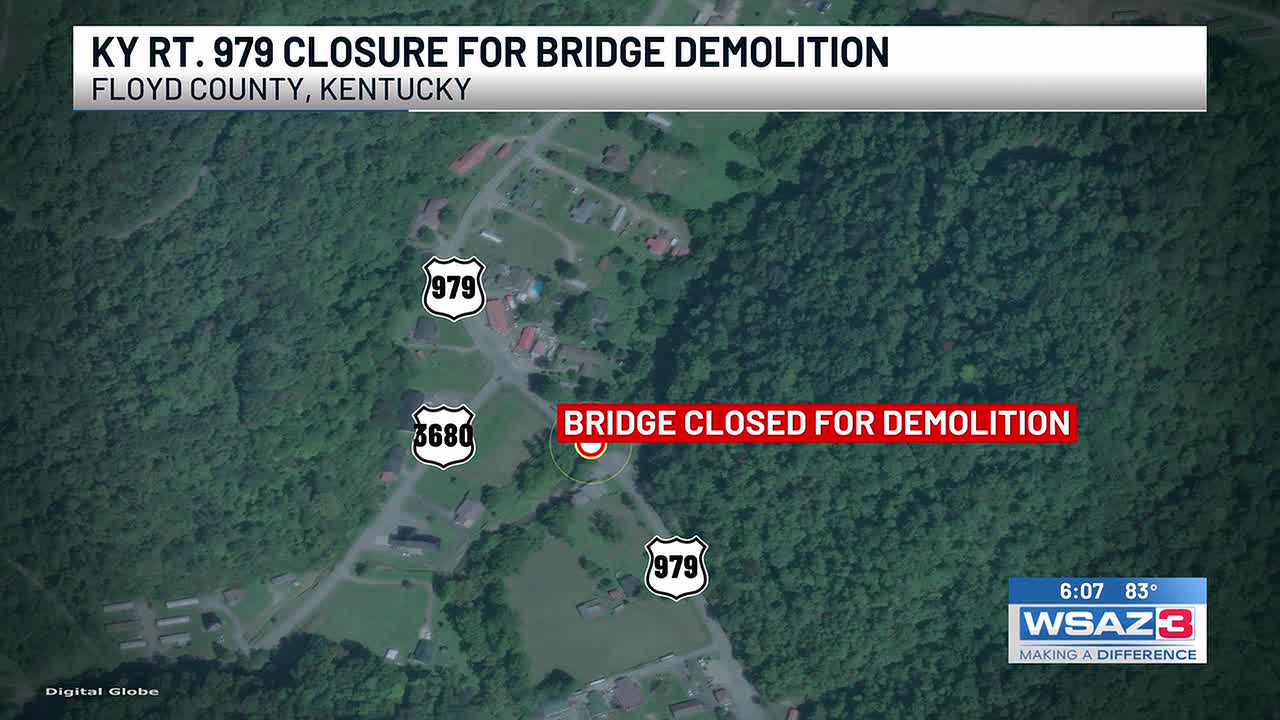 Floyd County bridge closure