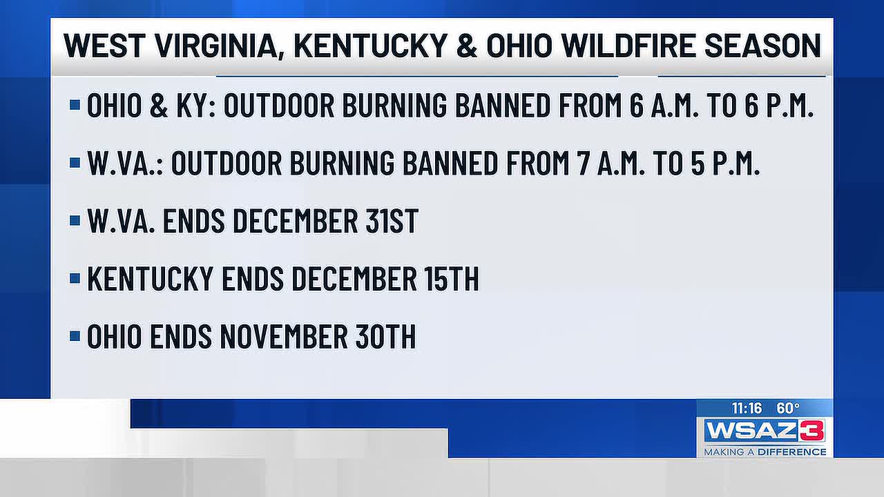 Tri-State Area Enters Wildfire Season With Outdoor Burning Restrictions