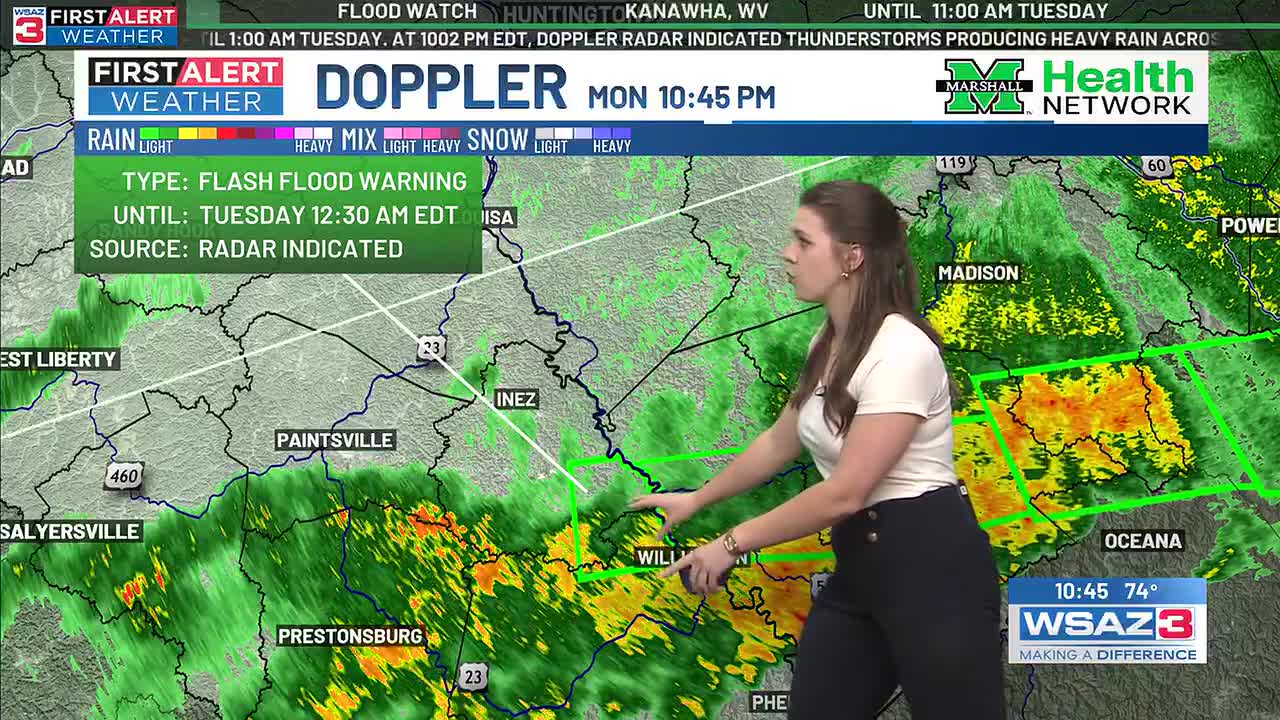 First Alert Forecast | Flood Risk Tonight