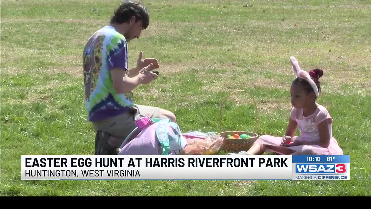Easter egg hunts held at Huntington parks