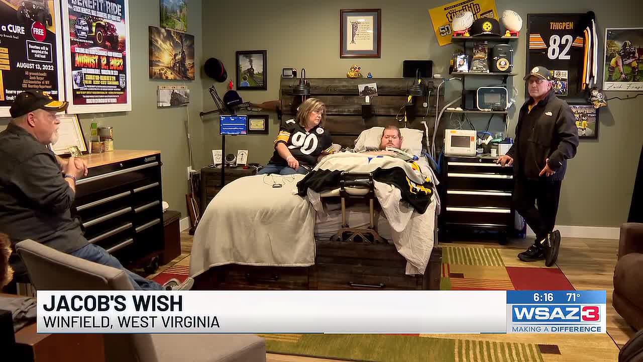 West Virginia Man With ALS Set to Meet Pittsburgh Steelers