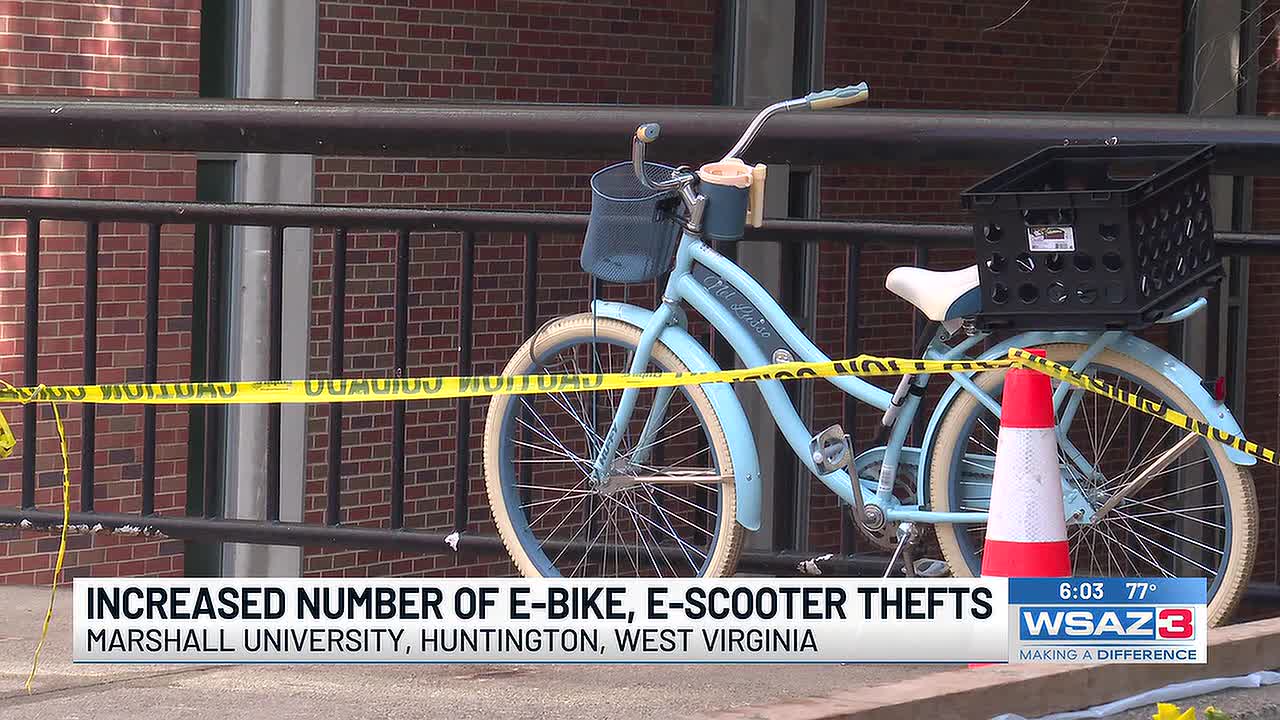 Marshall University Police Issue Warning on Rise in E-Bike and E-Scooter Thefts