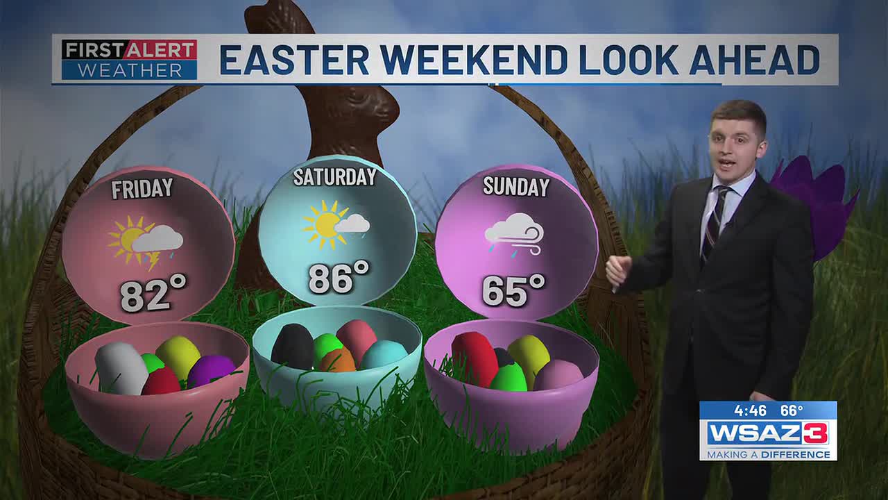 First Alert Weather | Very warm temperatures on the way to close out March and start April