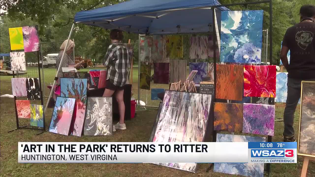 Art in the Park Event Draws Dozens of Regional Artists to Ritter Park