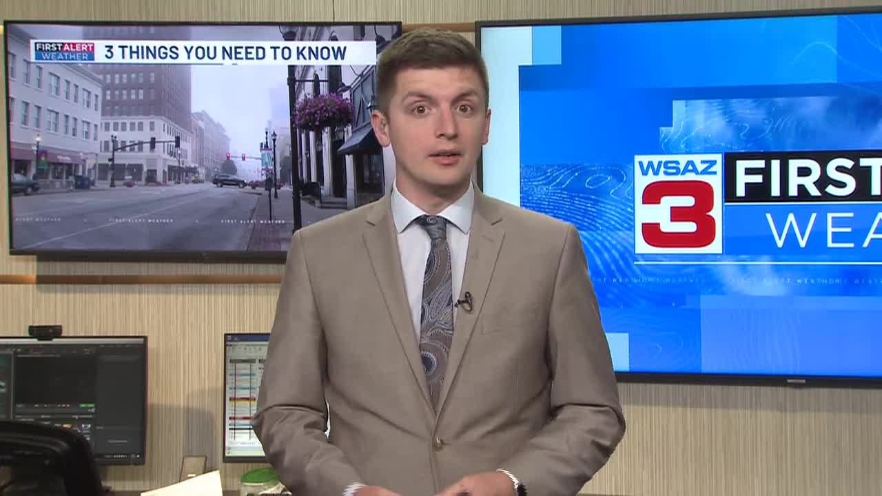 First Alert Weather: Warming up, heavy rain risks by weekend