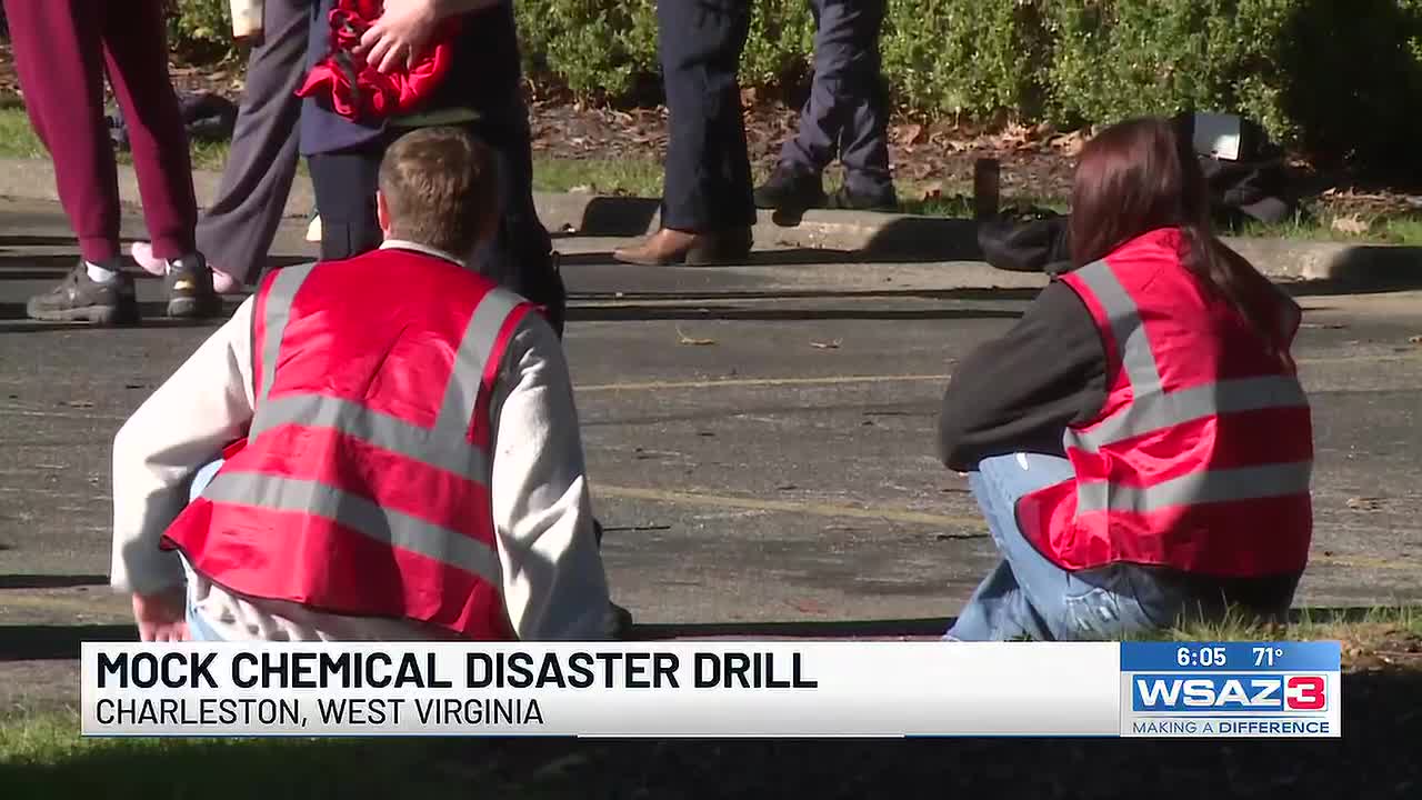 University of Charleston Students Take Part in Mock Chemical Disaster Drill