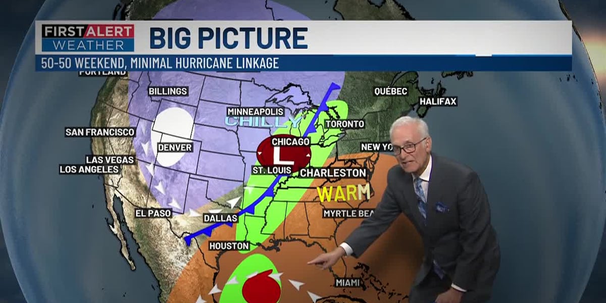 First Alert Weather+ | 50-50 weekend