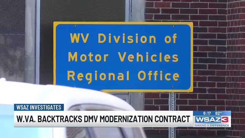 West Virginia has backtracked its DMV modernization contract.