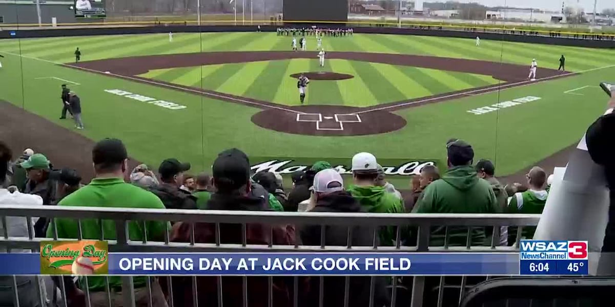 Cook Field Marshall wins season baseball opener at Jack Cook Field