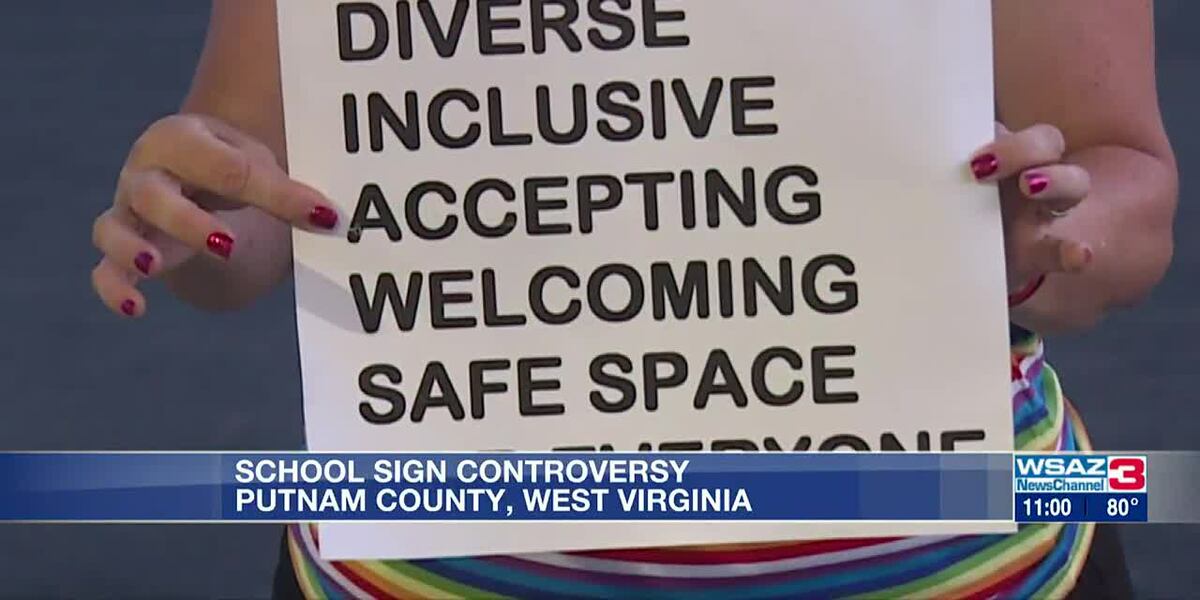 Poor Inclusive Signage Inclusive signs controversy draws crowd to Board of Education meeting