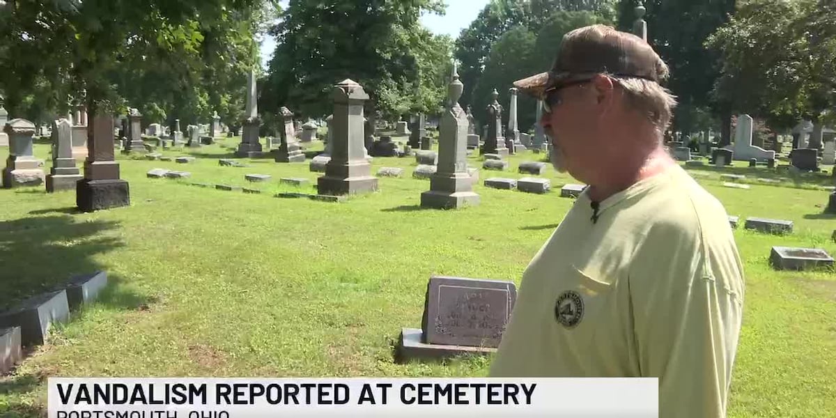Vandalism reported at historic cemetery