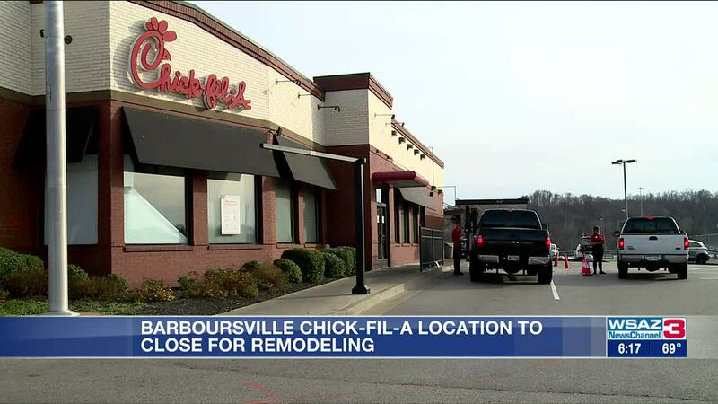 Chick-fil-A reopening date set after renovations
