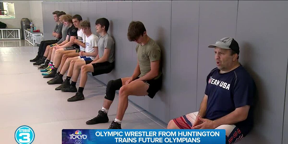Graham Curtsinger Former Olympic wrestler from Huntington trains future Olympians