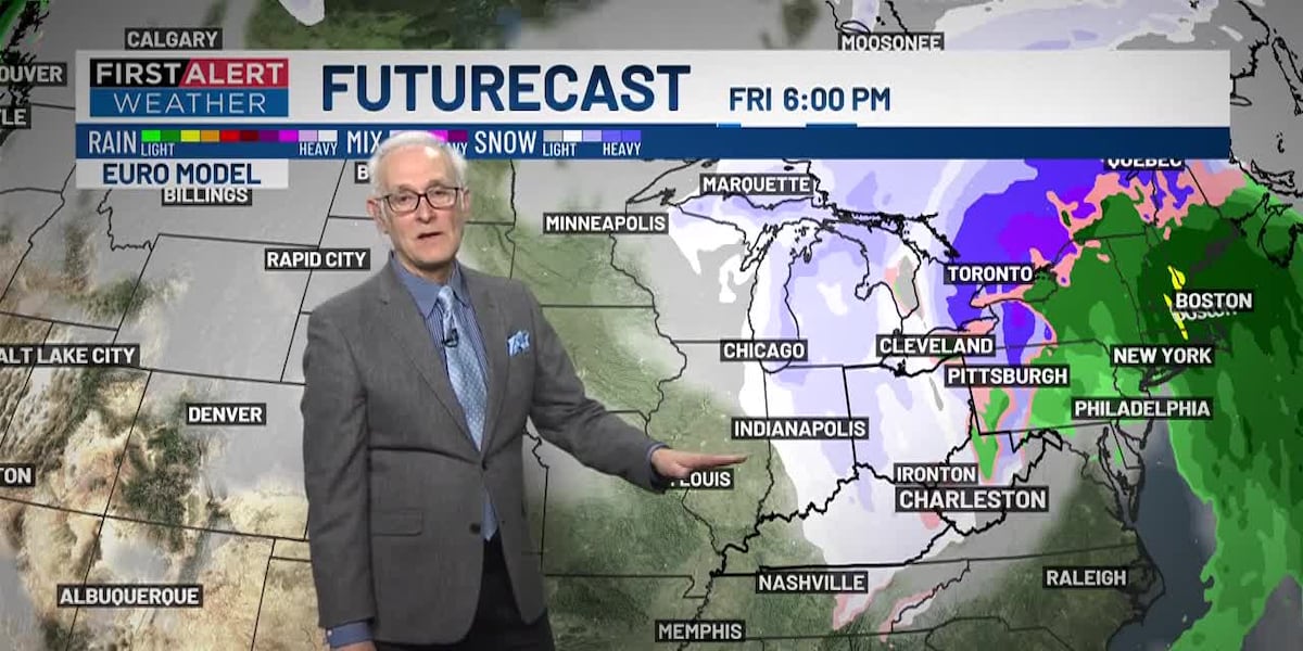 First Alert Weather+ | Wet turns white