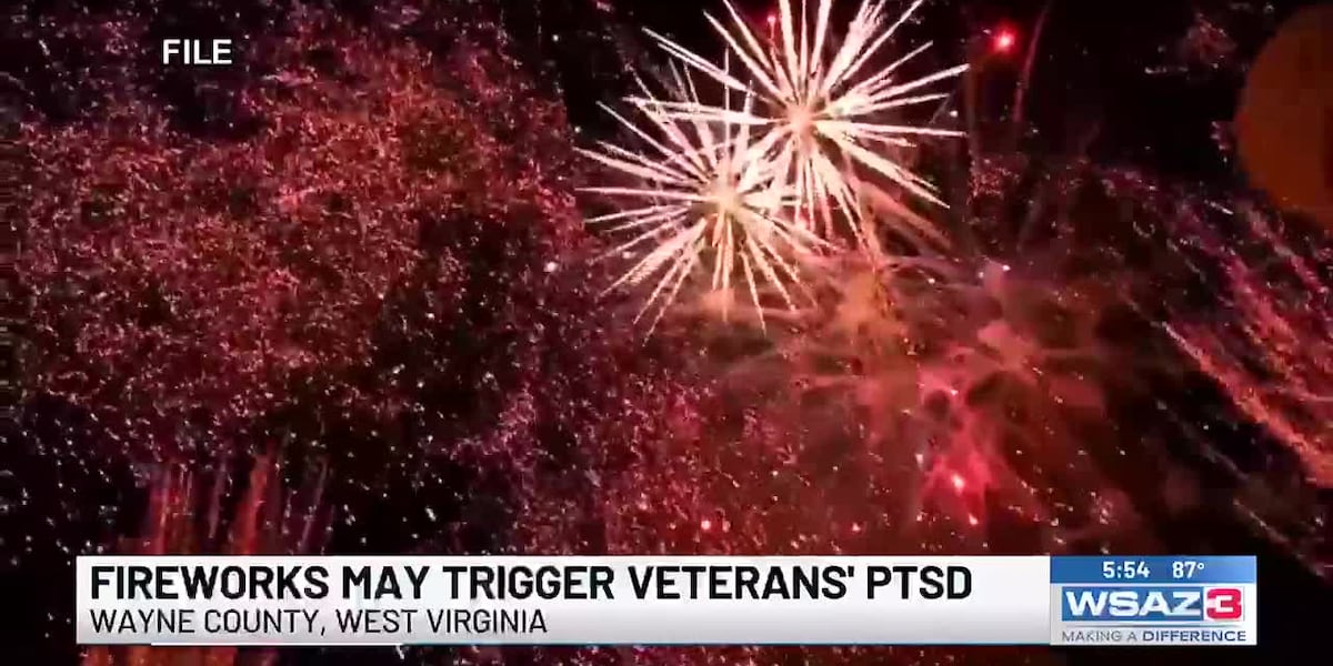 How fireworks may trigger PTSD in veterans