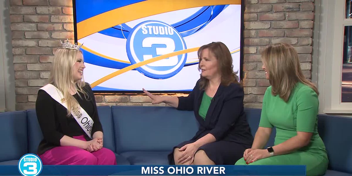 Miss Ohio River Olivia Fosson on Studio 3
