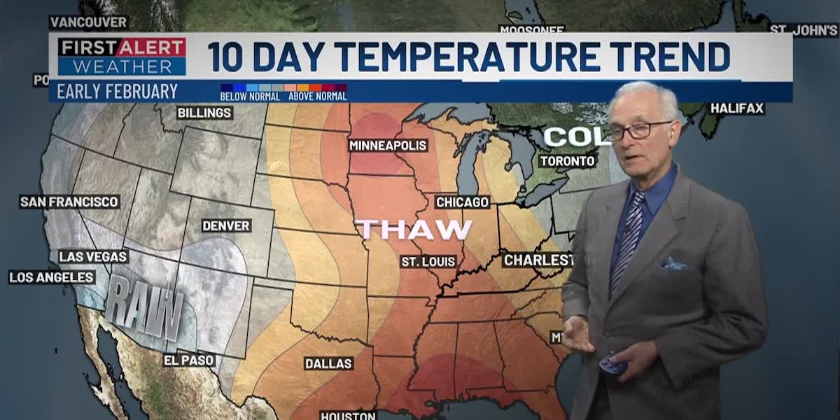 First Alert Weather+ | January thaw takes shape