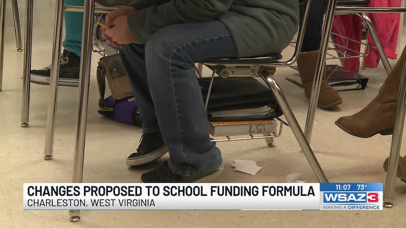 Changes have been proposed to the school funding formula in W.Va.