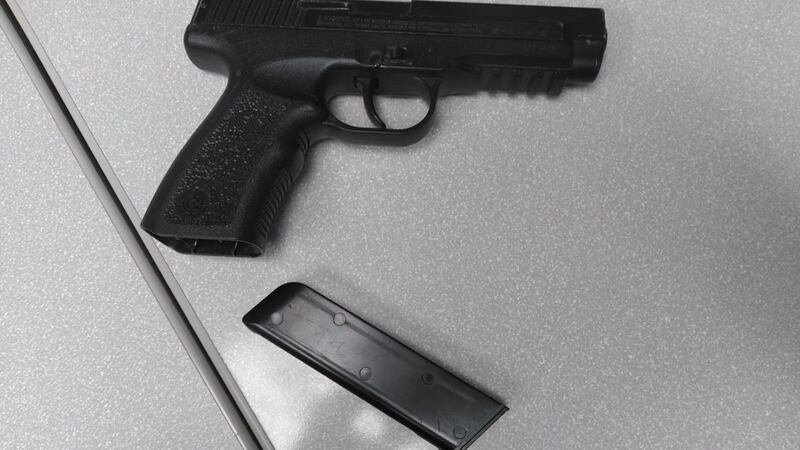 Logan Rife Man pulls BB gun on police