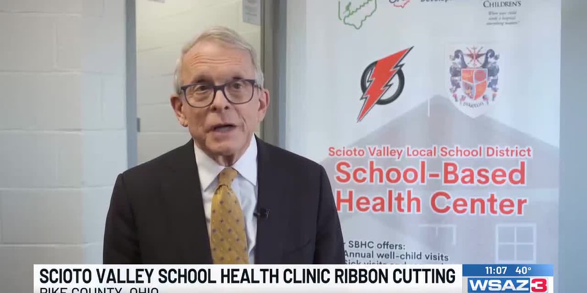 Scioto Valley School Health Clinic Opens with Ribbon Cutting - health news
