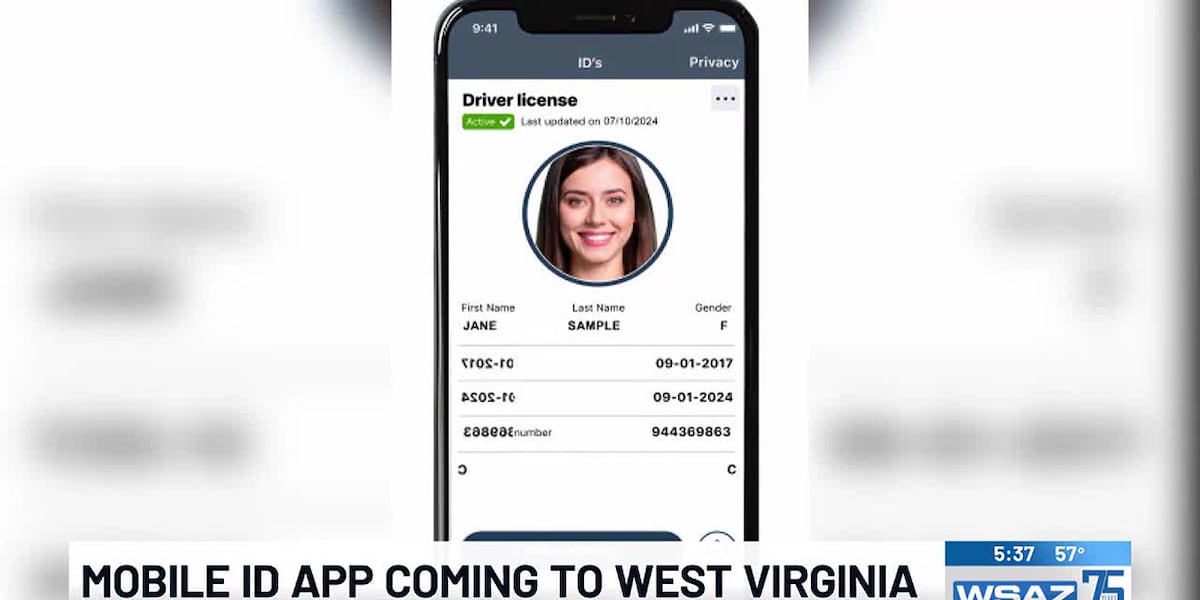 Mobile ID app coming to West Virginia Mobile ID app coming to West Virginia