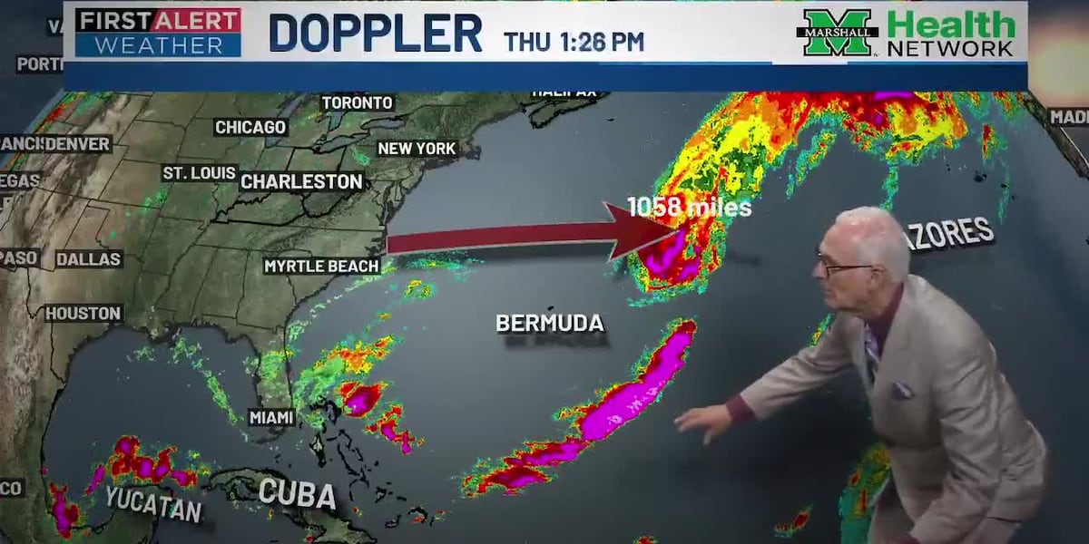 First Alert Weather+ | Imelda at sea