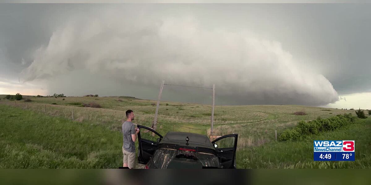 Nicholas Snider takes “chase-cation” to track tornadoes