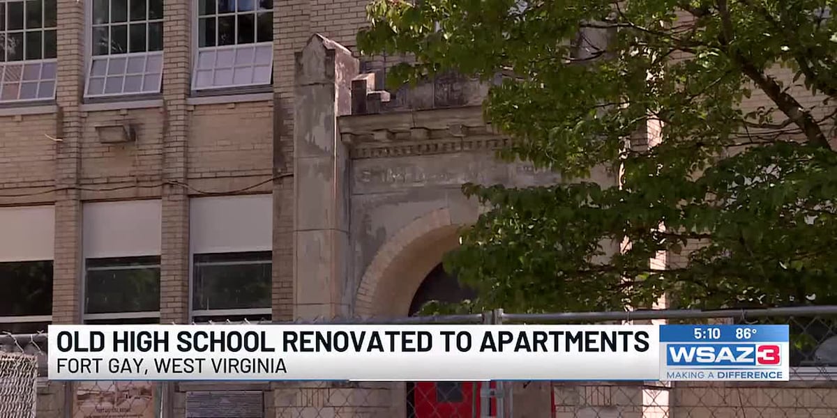 Fort Gay High School building renovated to senior living apartments