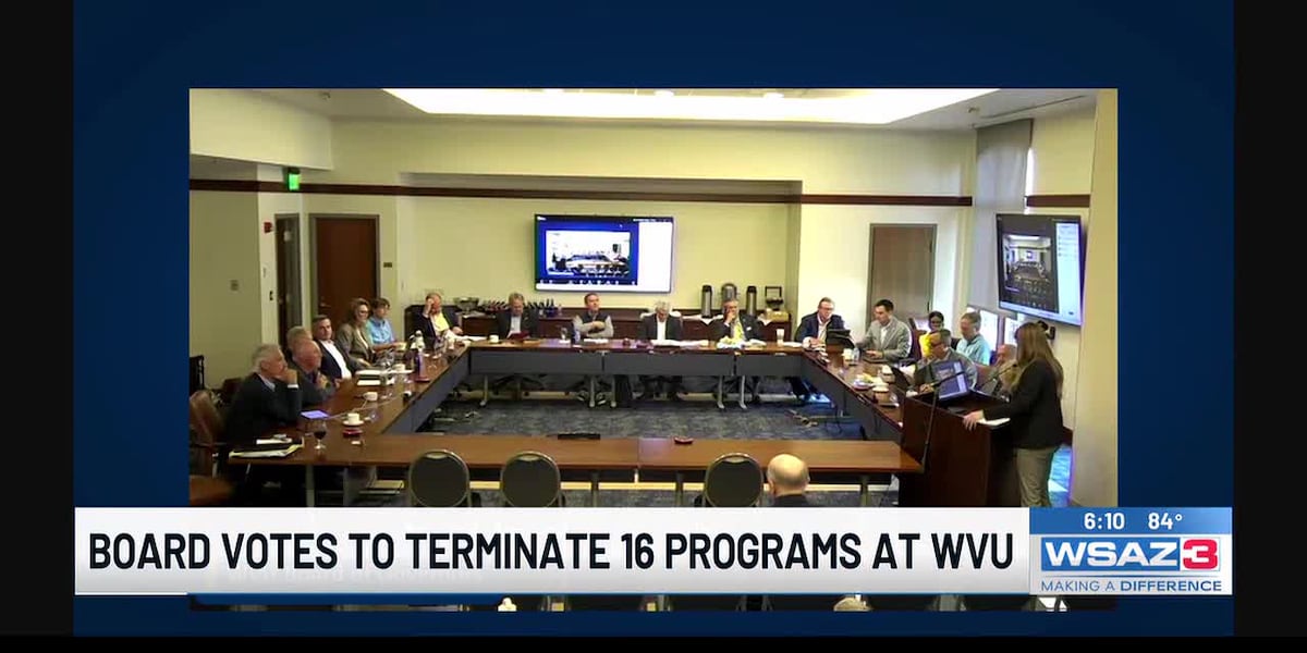 WVU adjusts program offerings on main and Potomac State campuses