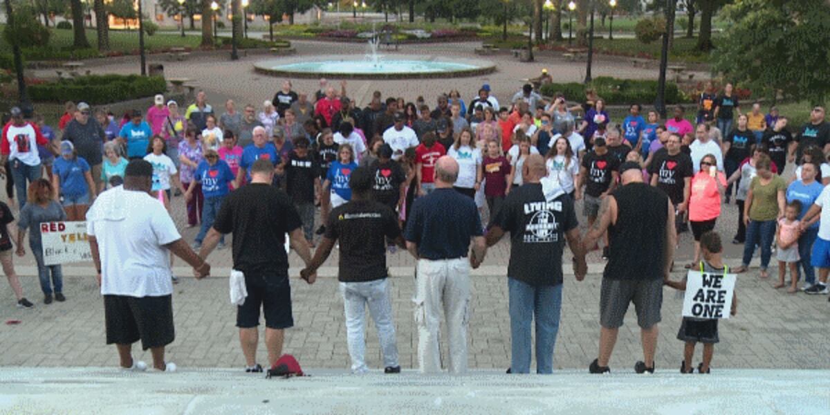 Walk For Unity Walk for unity aims to quell racial tension