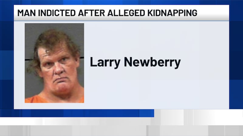 Larry Newberry was indicted on charges of kidnapping, conspiracy to commit kidnapping,...