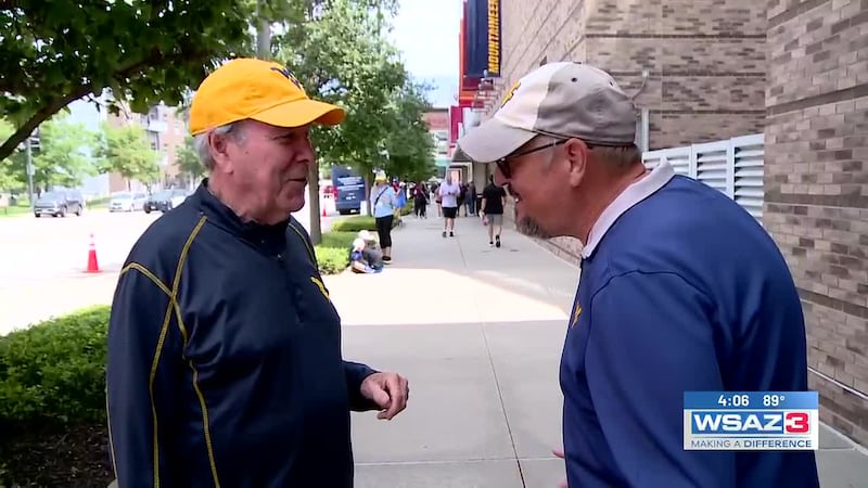 Fans were getting into Nebraska early for the College World Series.
