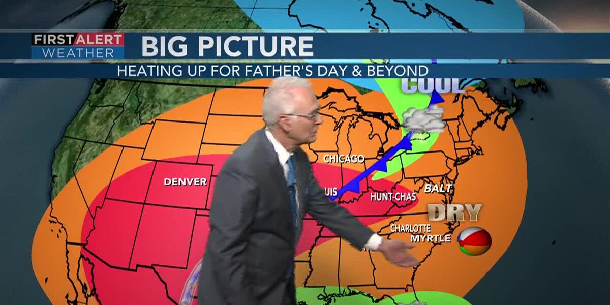 First Alert Weather+ | Heat oozes in