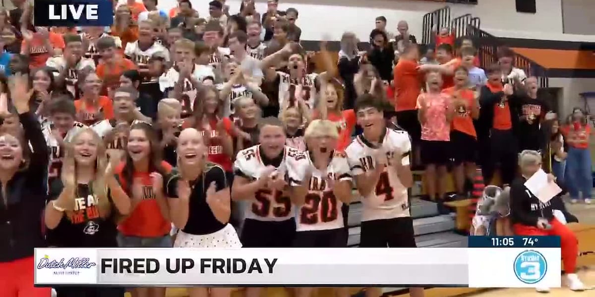 FIRED UP FRIDAY at Wheelersburg High School