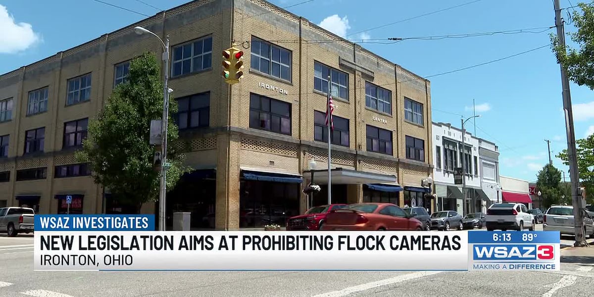 New legislation aims at prohibiting Flock cameras in Ironton