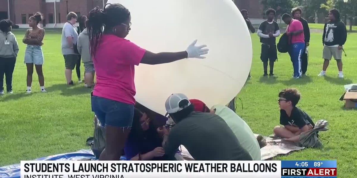 STEM students launch stratospheric weather balloons