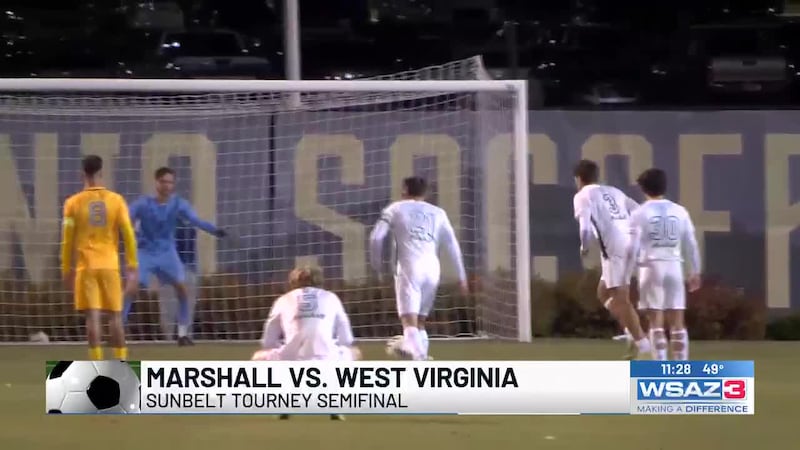 Marshall won on a penalty kick in the waning moments of the second overtime.