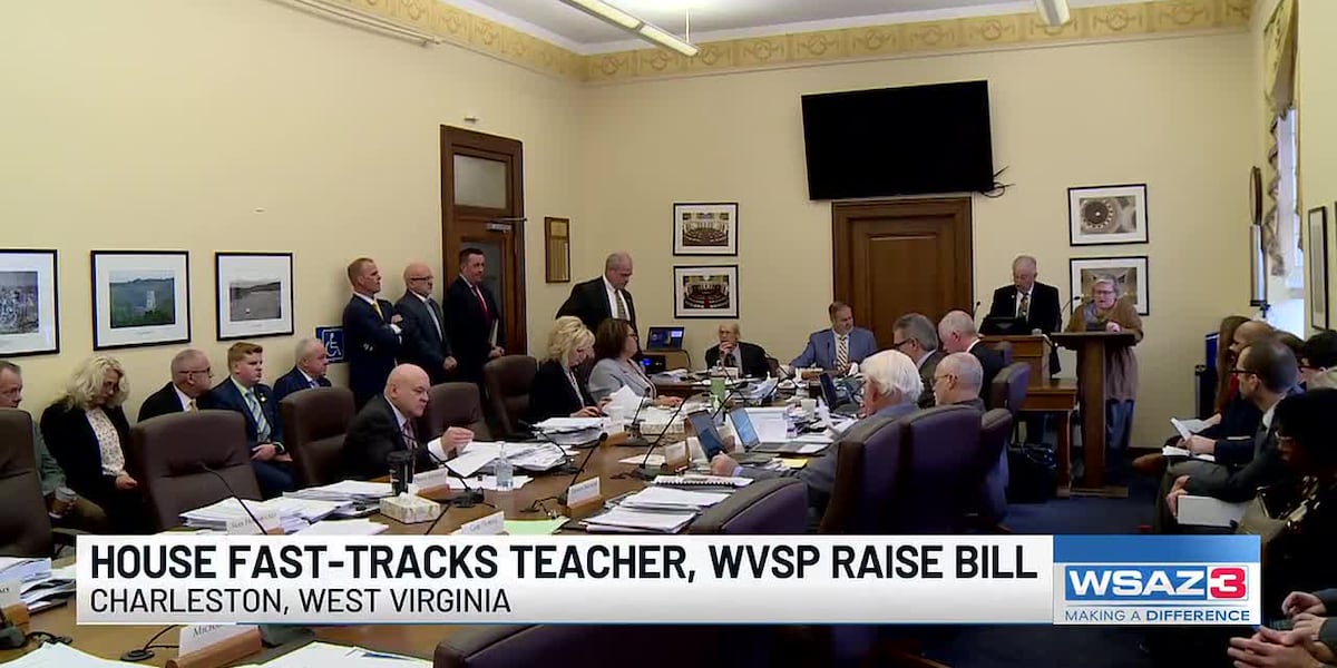 West Virginia House Finance Committee fast-tracks teacher, state police pay raise West Virginia House Finance Committee fast-tracks teacher, state police pay raise