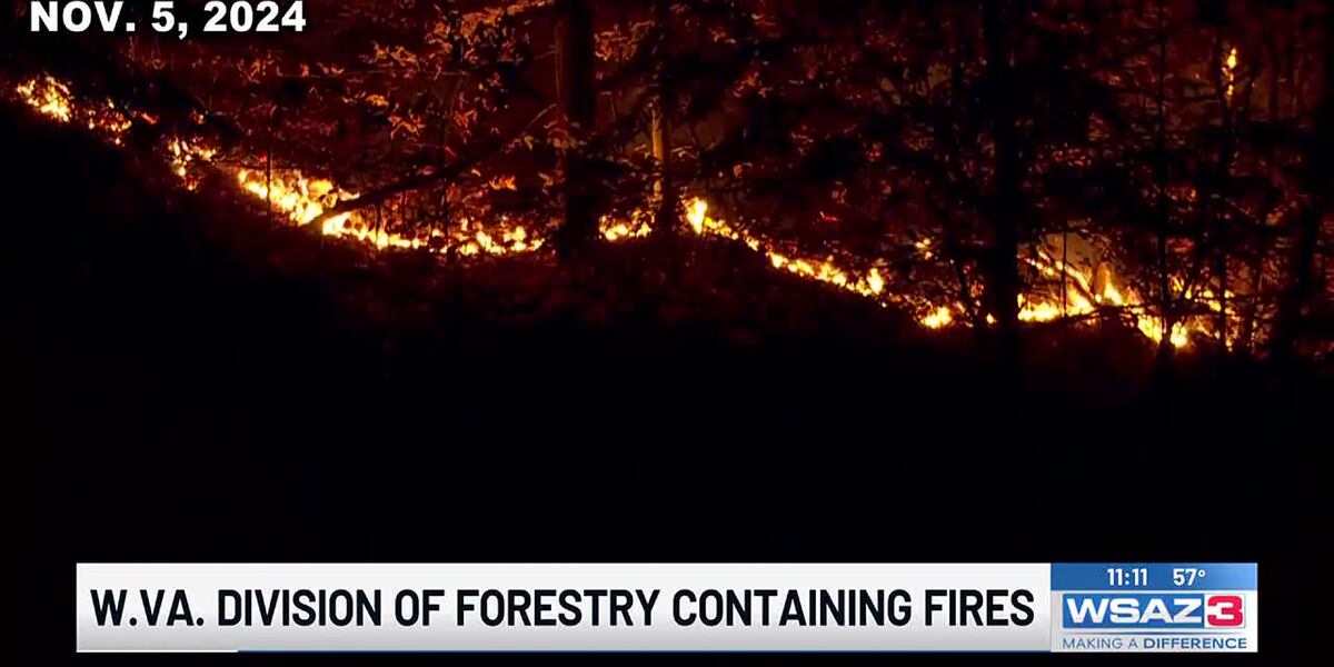 W.Va. Division of Forestry working to contain fires W.Va. Division of Forestry working to contain fires