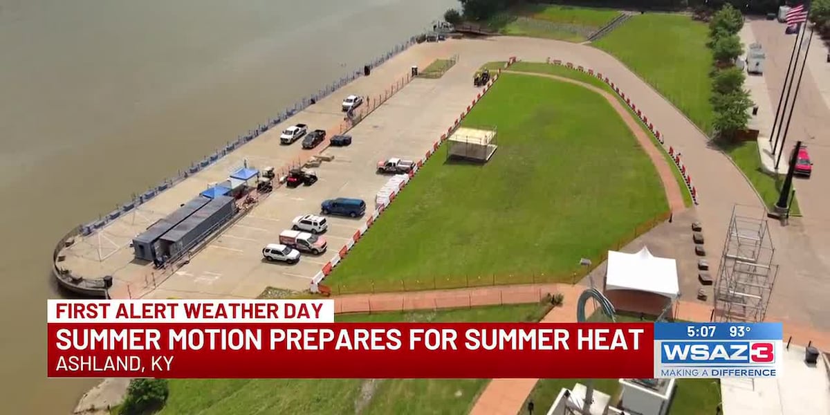 Summer Motion crews prepare for summer heat